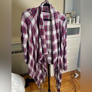 Design Lab Lord & Taylor Checkered Knitwear